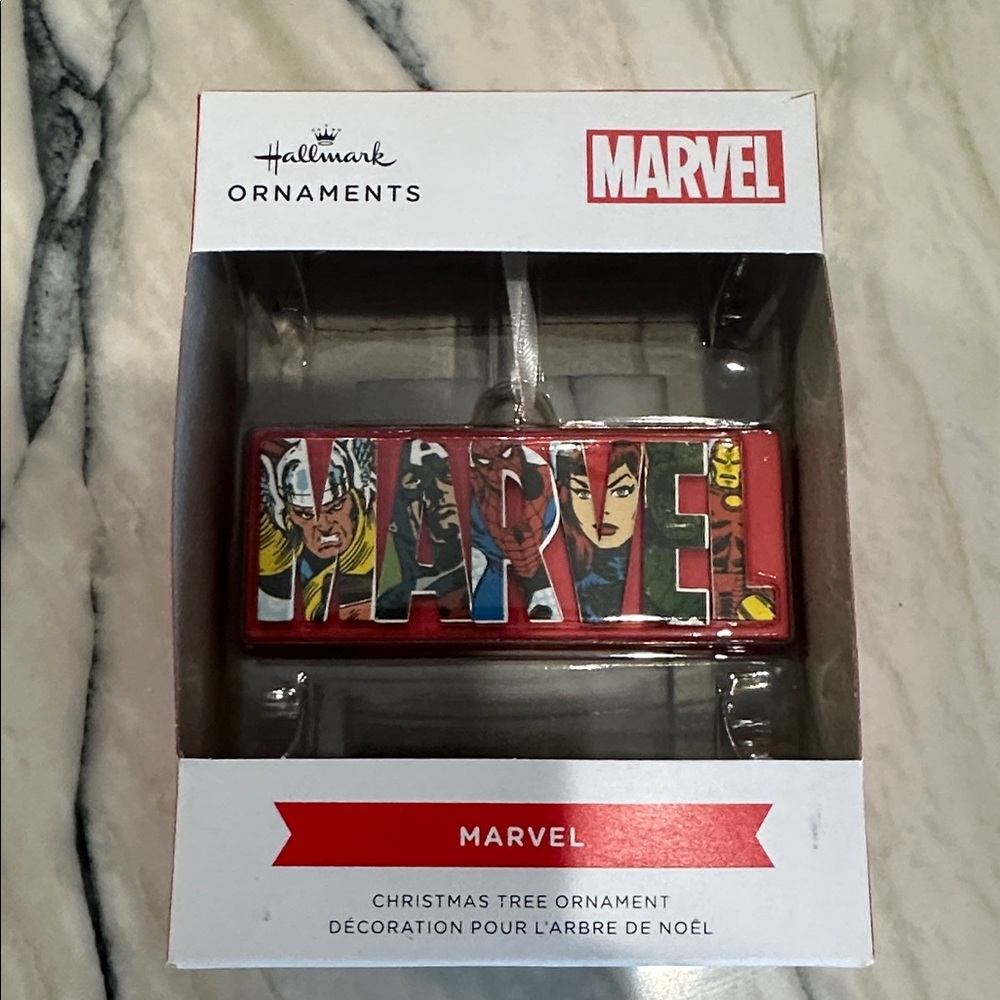 Hallmark Marvel Comics Heroes and Villains Christmas Ornament